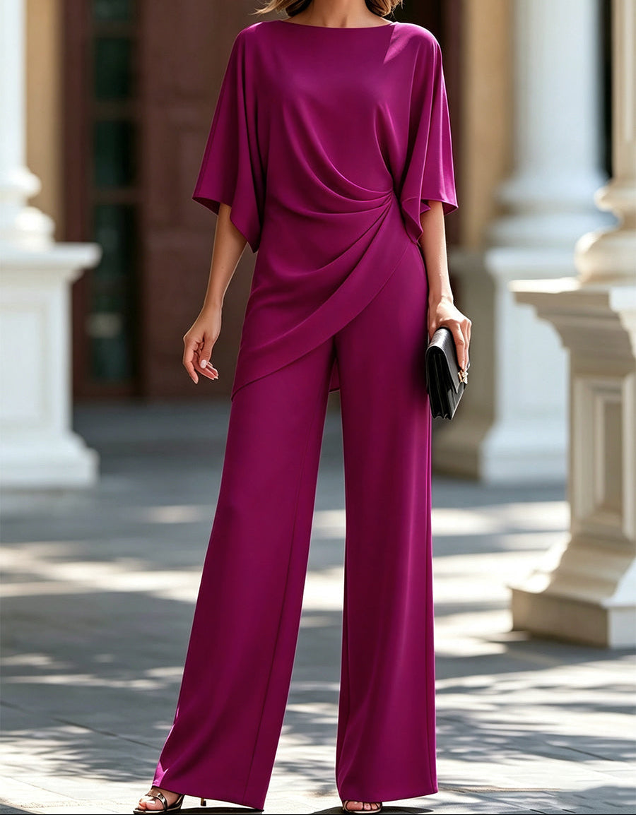 Lorna Draped Waist Two Piece Set - Nora & Rose Maine, view 4
