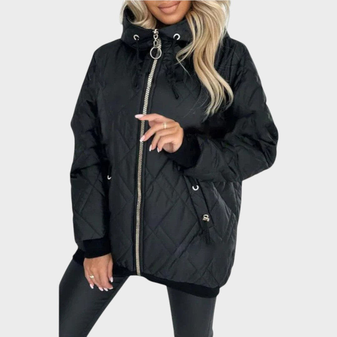 Marlena Quilted Hooded Jacket - Nora & Rose Maine, view 6