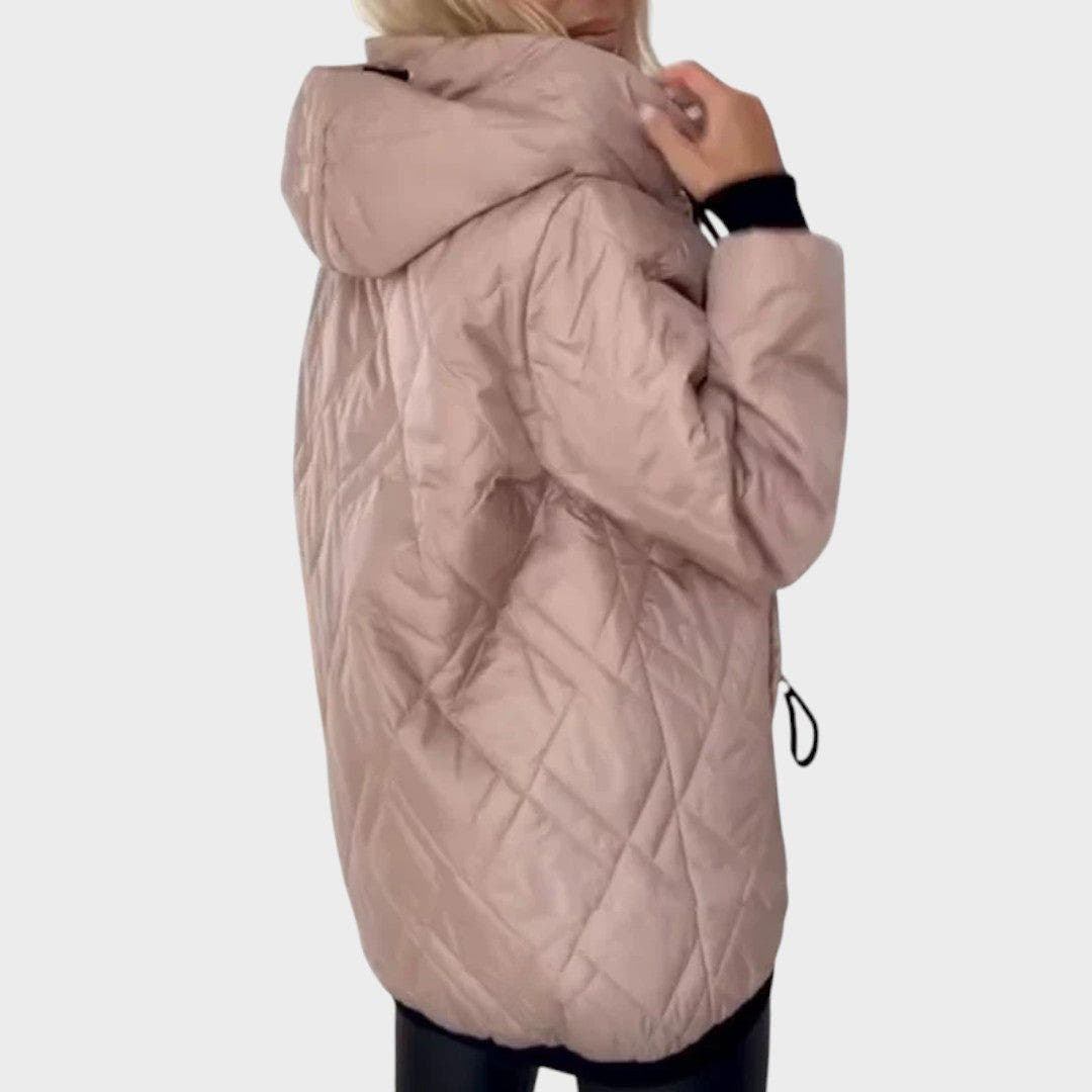 Marlena Quilted Hooded Jacket - Nora & Rose Maine, view 5