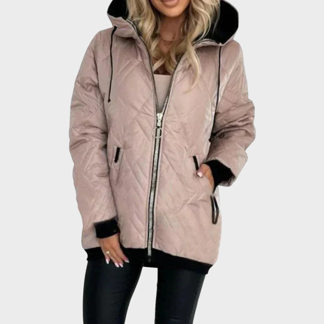 Marlena Quilted Hooded Jacket - Nora & Rose Maine, view 2