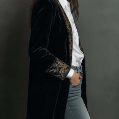 Black Baroque Velvet
