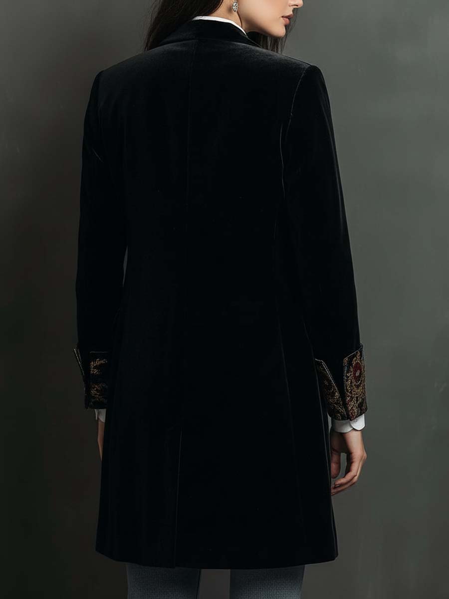 Black Baroque Velvet