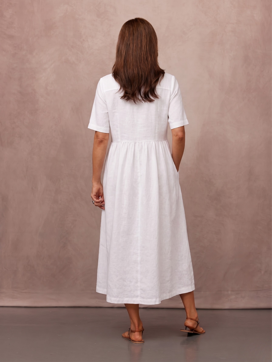 Rhiona Lightweight Woven Shirt Dress
