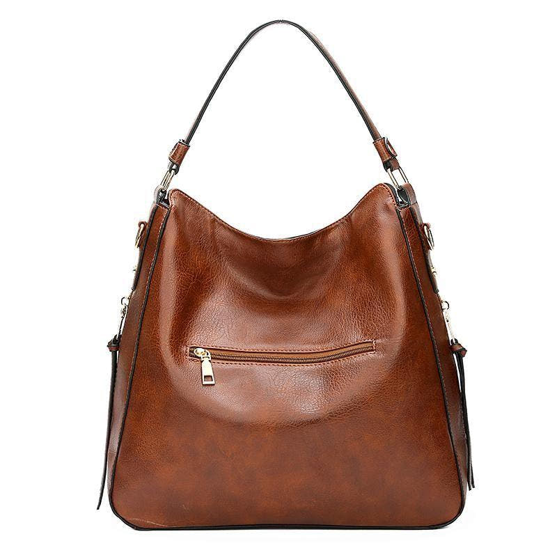 Luxury Soft-Touch Hobo Anti-Theft Handbag + FREE Pouch Wallet