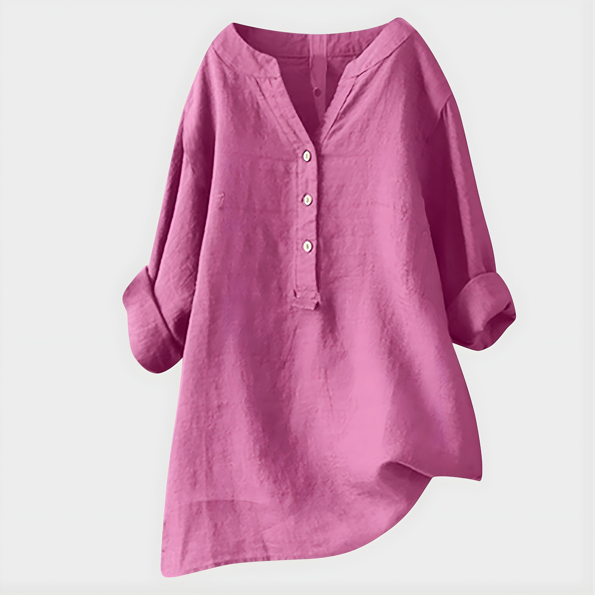 Veronique | Elegant V-Neck Blouse