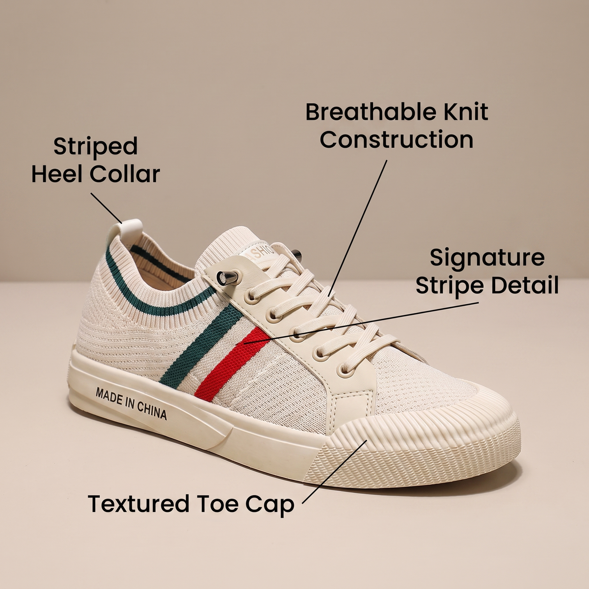 Riviera | Knit Sneakers