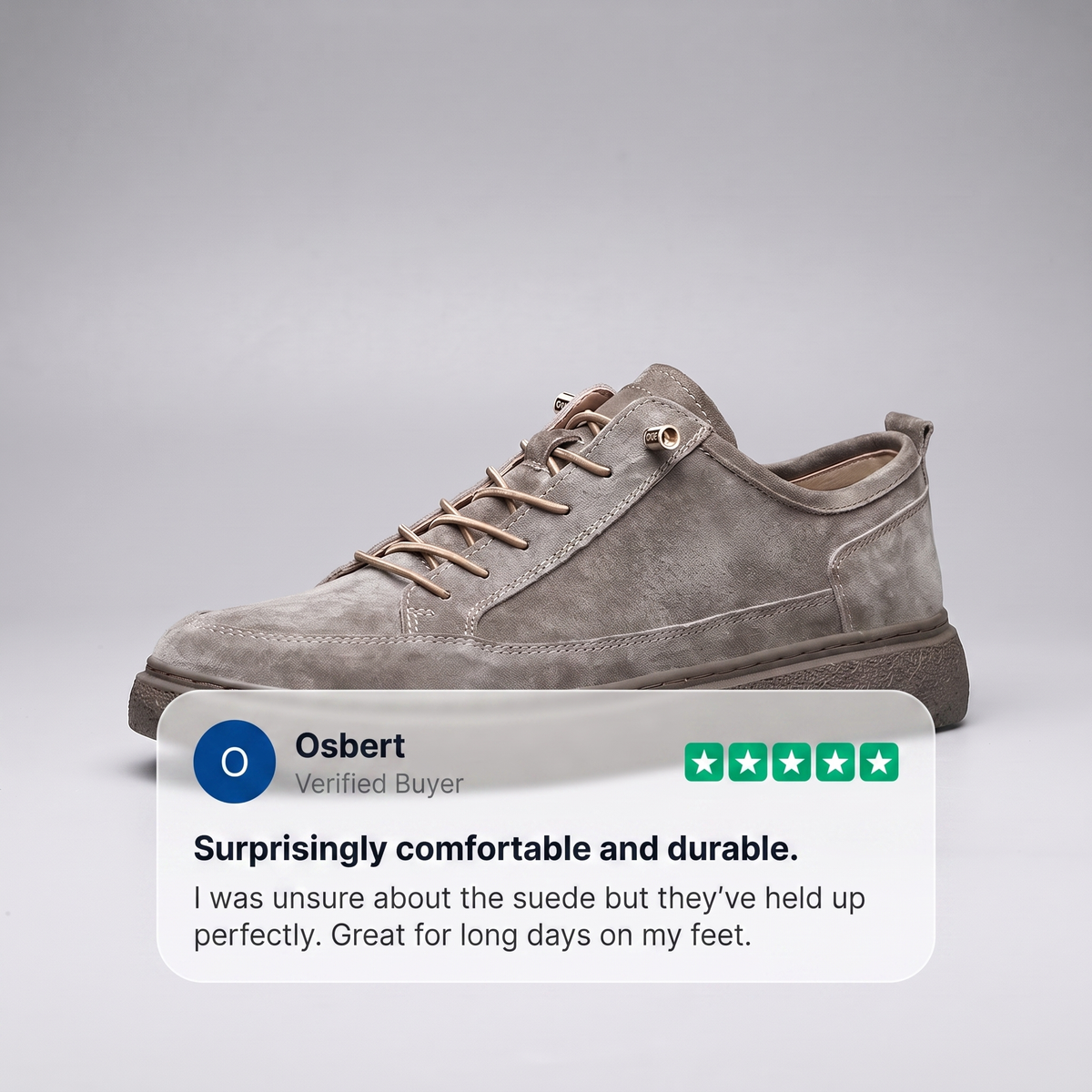 Sebastien | Suede Sneakers