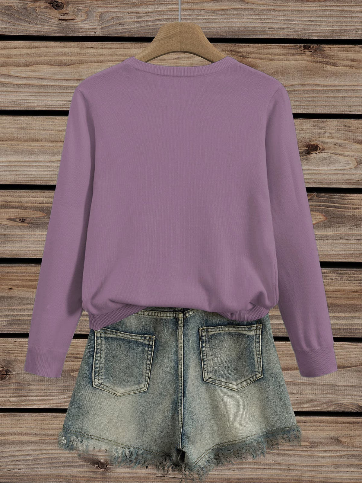 Meyla Floral Long Sleeve Sweater - Nora & Rose Maine, view 6