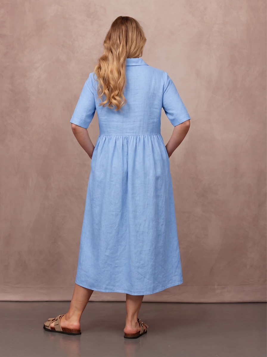 Rhiona Lightweight Woven Shirt Dress