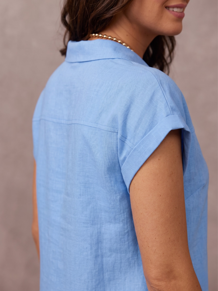 Rhiona Lightweight Woven Shirt Dress