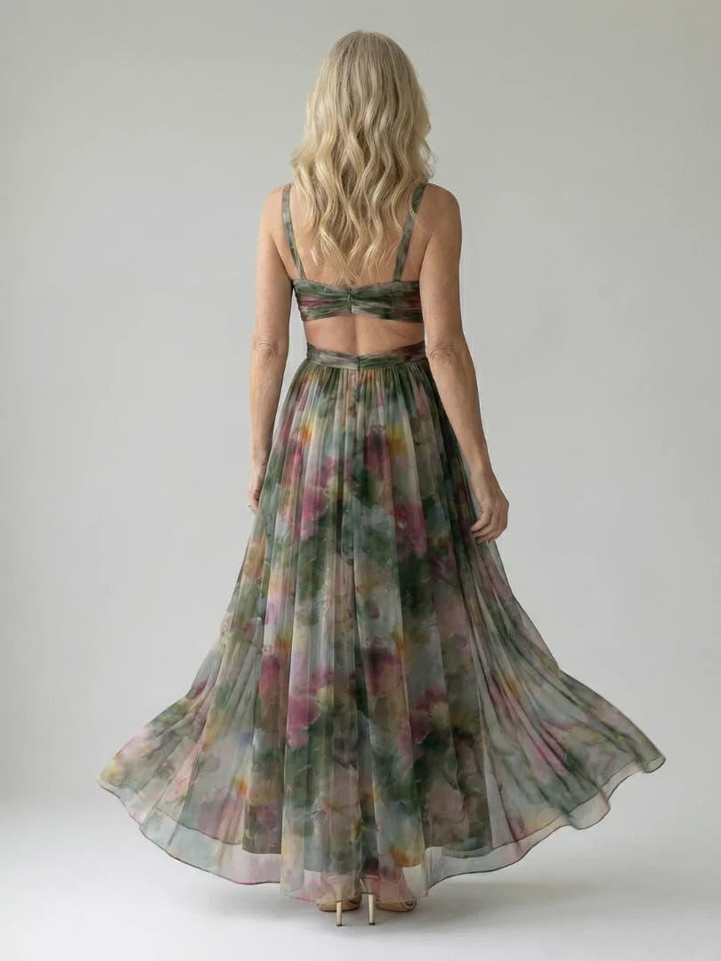 Isel | Soft Wrap Maxi Dress