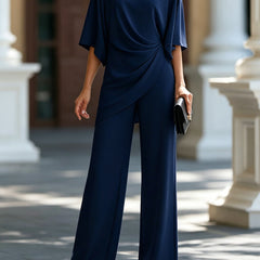 Lorna Draped Waist Two Piece Set - Nora & Rose Maine