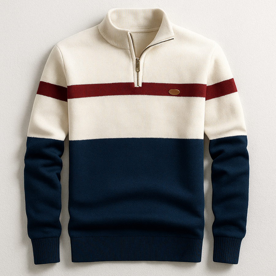 Elwin | Cozy Half-Zip Sweater