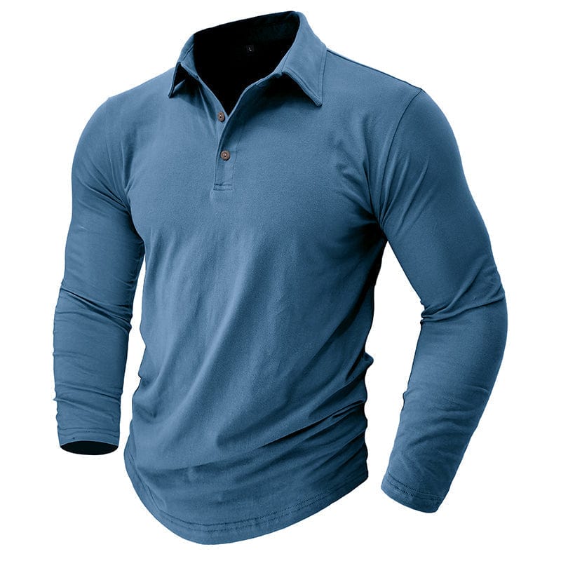 Drayce | Muscle Fit Longsleeve Polo