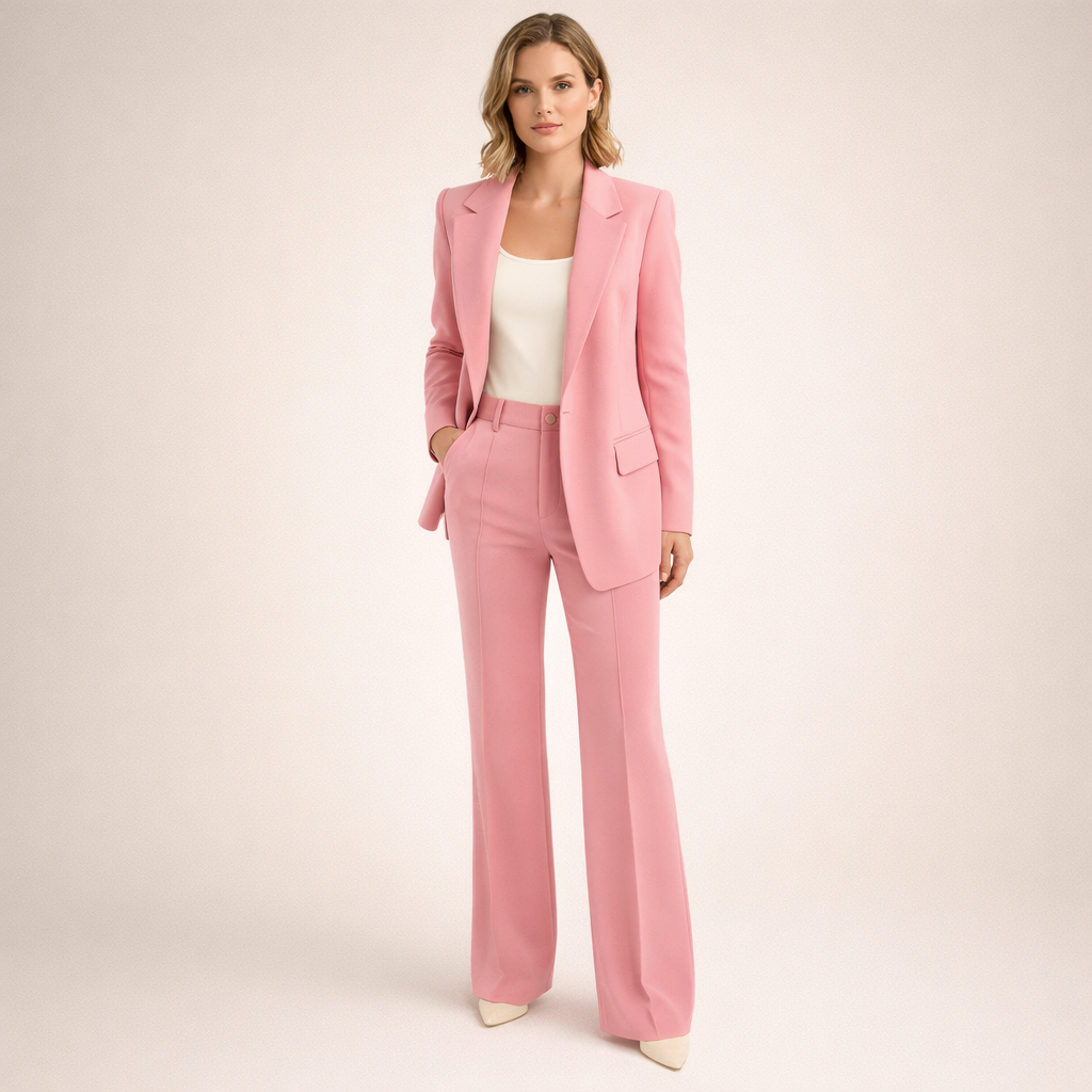 Vanessa Elegant suit set with flared trousers - Nora & Rose Maine, view 5