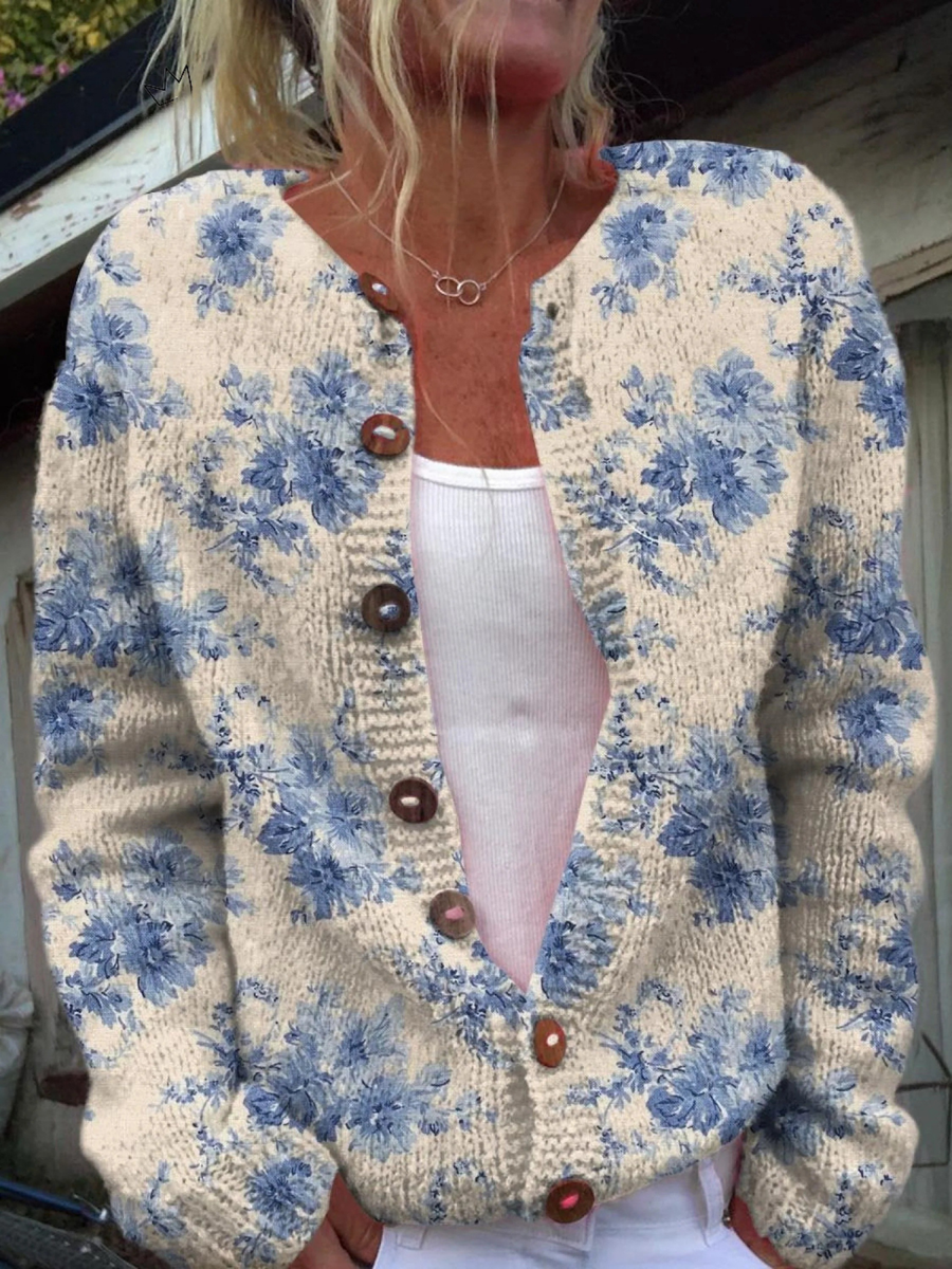 Daysie Vintage Cardigan Sweater - Nora & Rose Maine