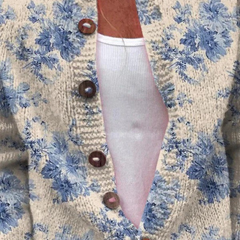 Daysie Vintage Cardigan Sweater - Nora & Rose Maine, view 2