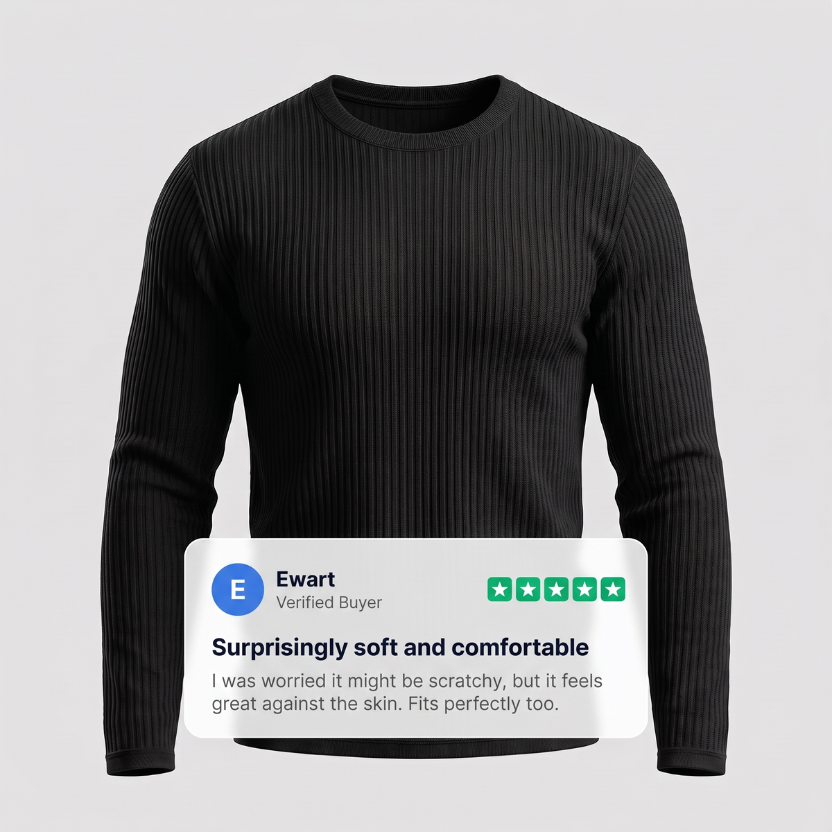 Derrickson | Ribbed Sweater