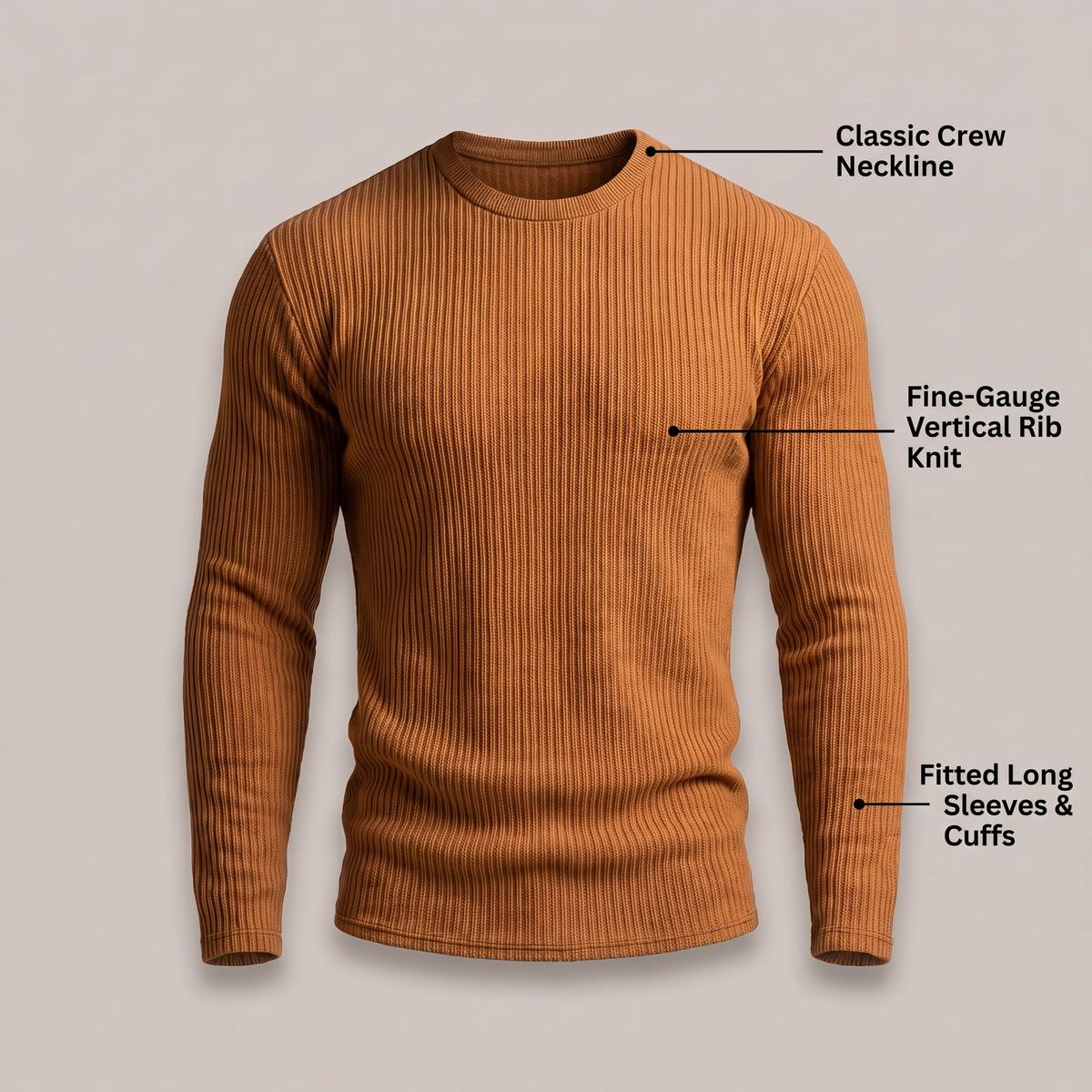 Derrickson | Ribbed Sweater