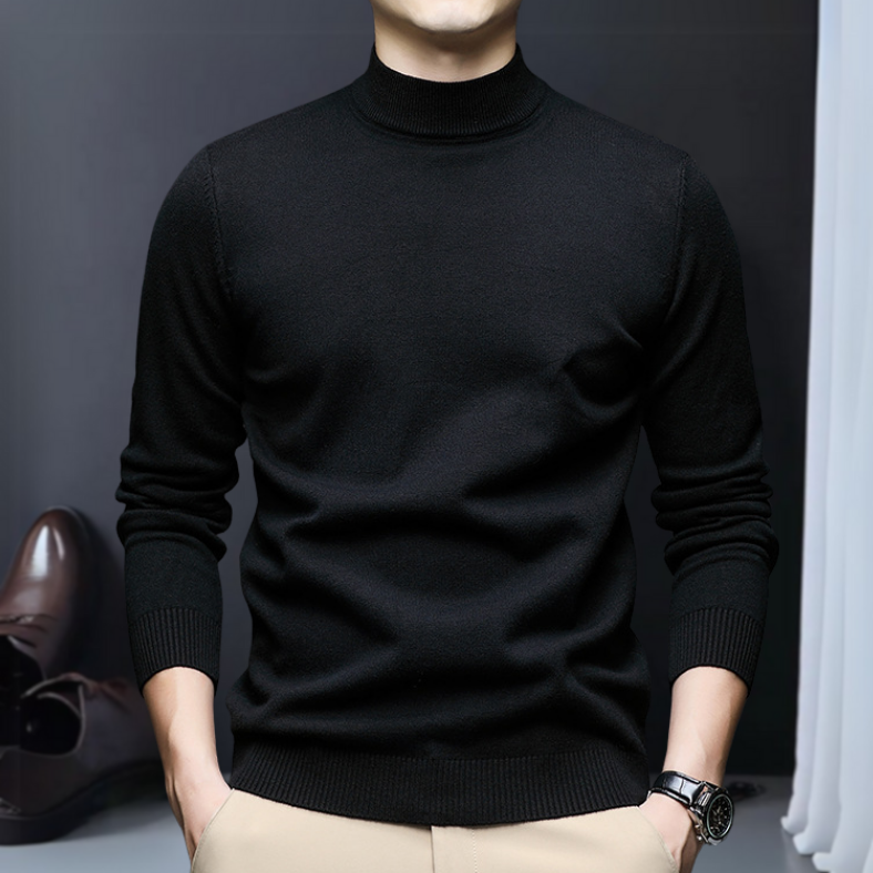 Eryk | Chic Mock Neck Sweater