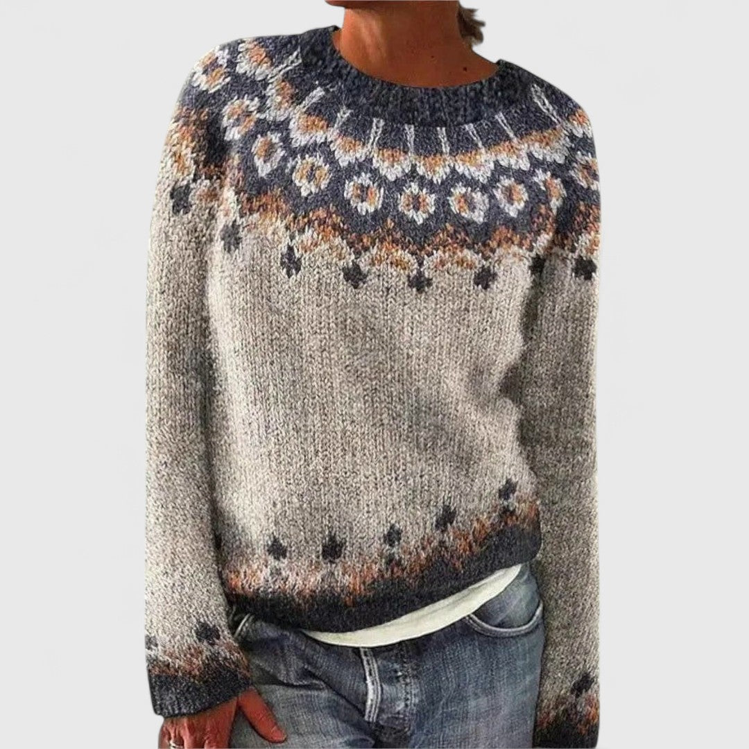 Victoria Casual & Cozy Knitted Sweater - Nora & Rose Maine, view 5