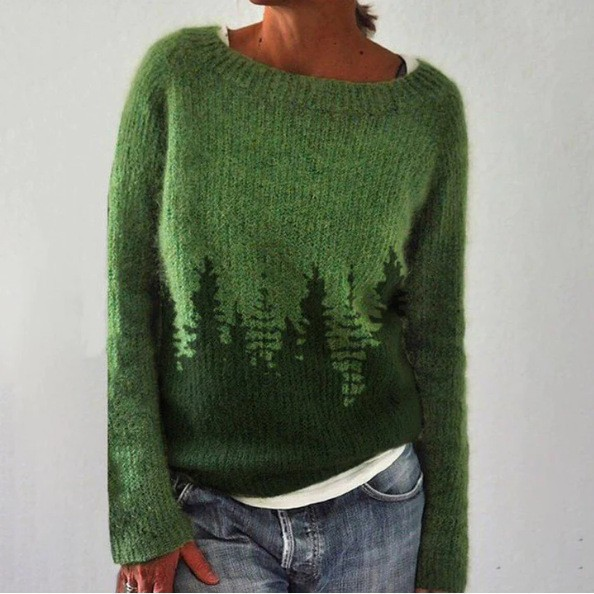 Brooklyn Retro Scandinavian Knitted Sweater - Nora & Rose Maine
