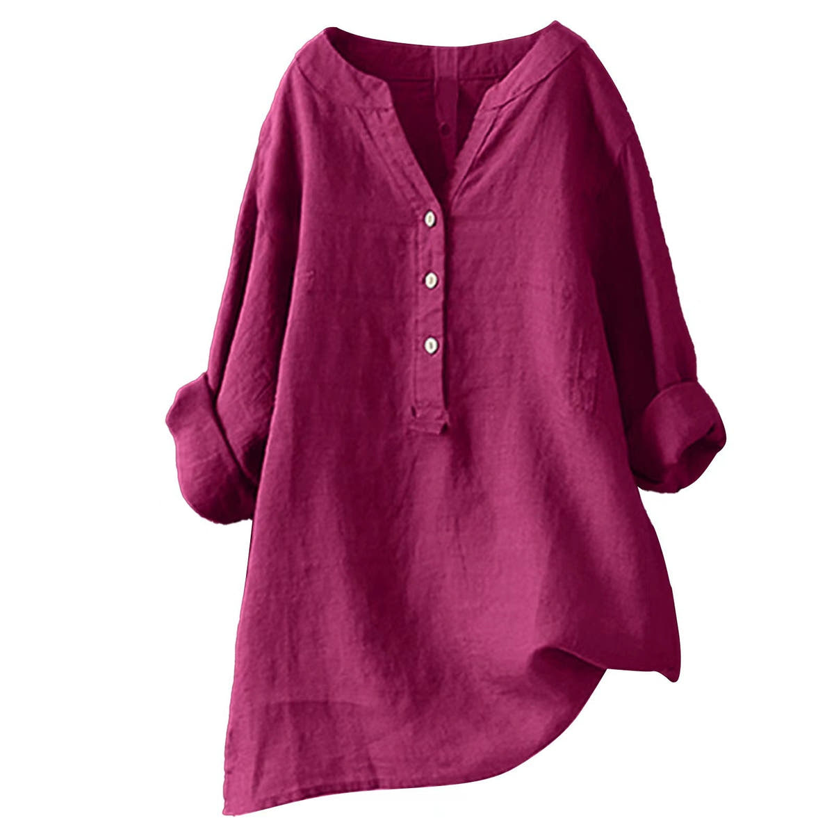 Veronique™ Elegant V-Neck Blouse