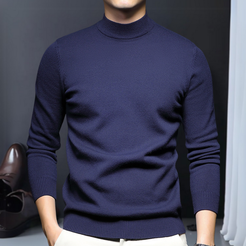 Eryk | Chic Mock Neck Sweater