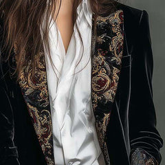 Black Baroque Velvet