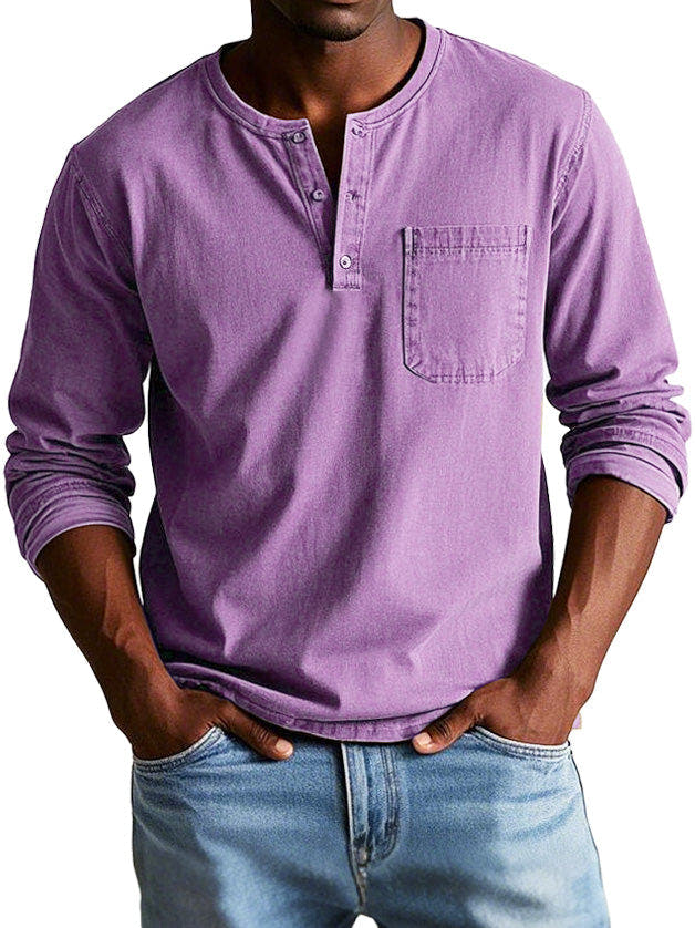 Theodore | Classic Vintage Long-Sleeve Shirt