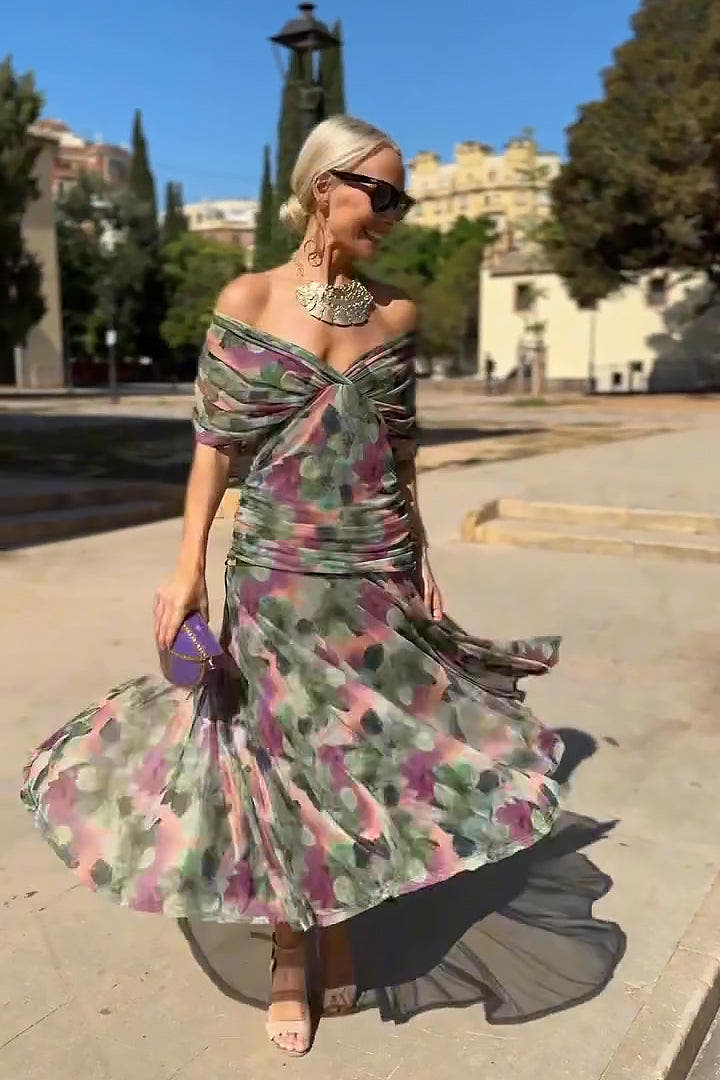 Eloisa | Long Floral Dress