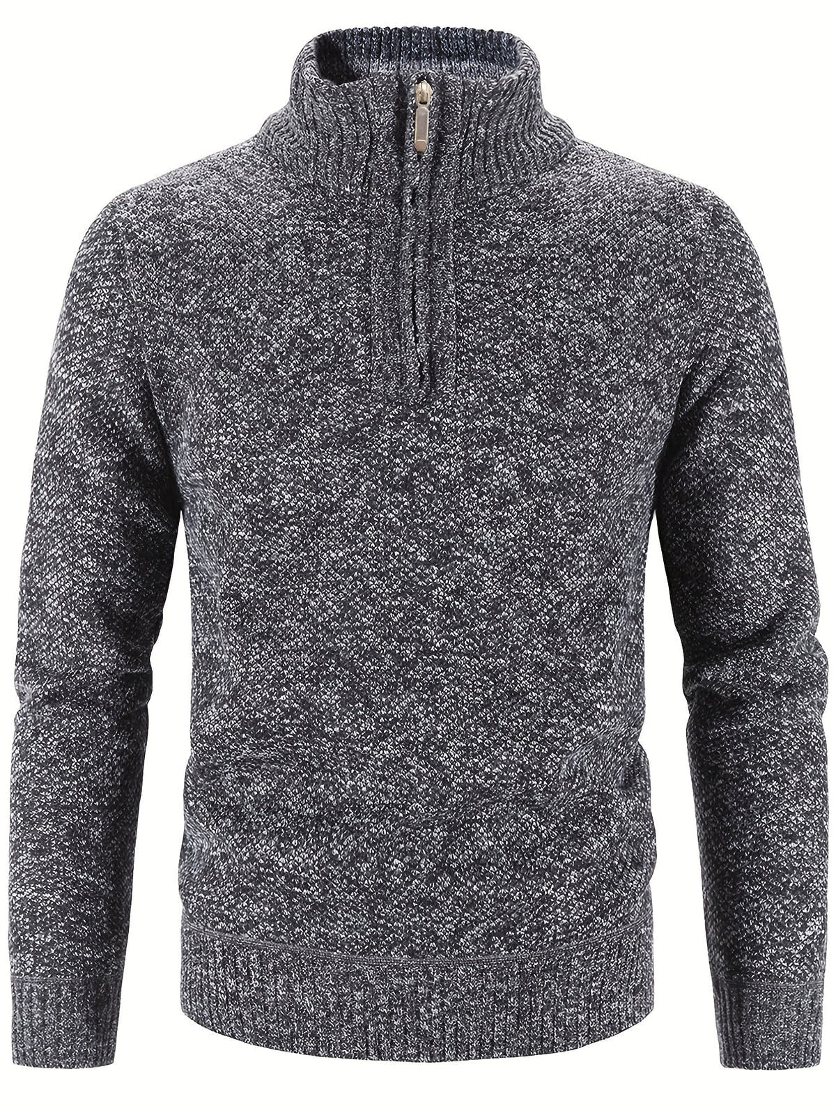Elton | Casual Style Half-Zip Sweater