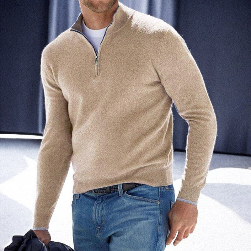 Sonny | Collar Zip Sweater