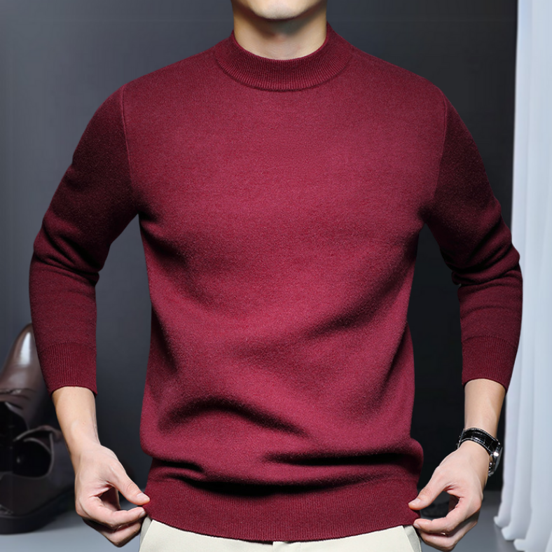 Eryk | Chic Mock Neck Sweater