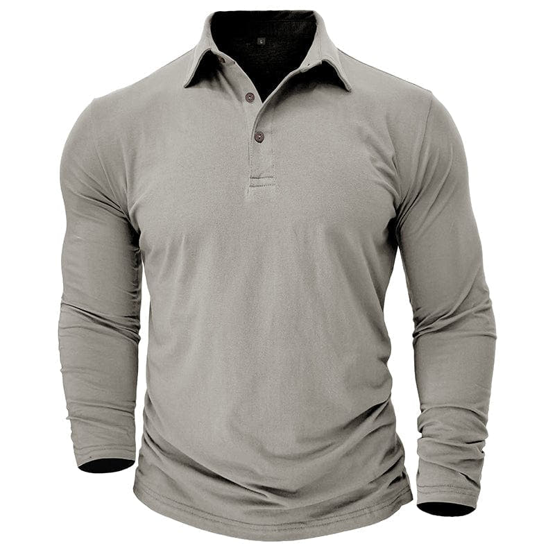 Drayce | Muscle Fit Longsleeve Polo