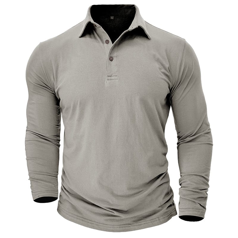 Drayce | Muscle Fit Longsleeve Polo
