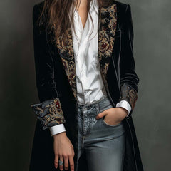 Black Baroque Velvet