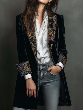 Black Baroque Velvet