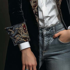 Black Baroque Velvet