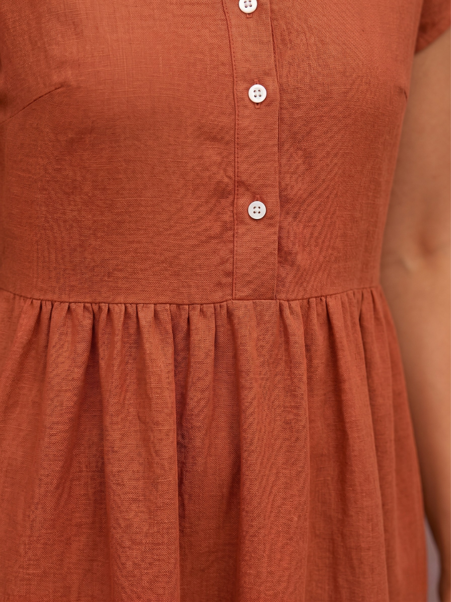Rhiona Lightweight Woven Shirt Dress