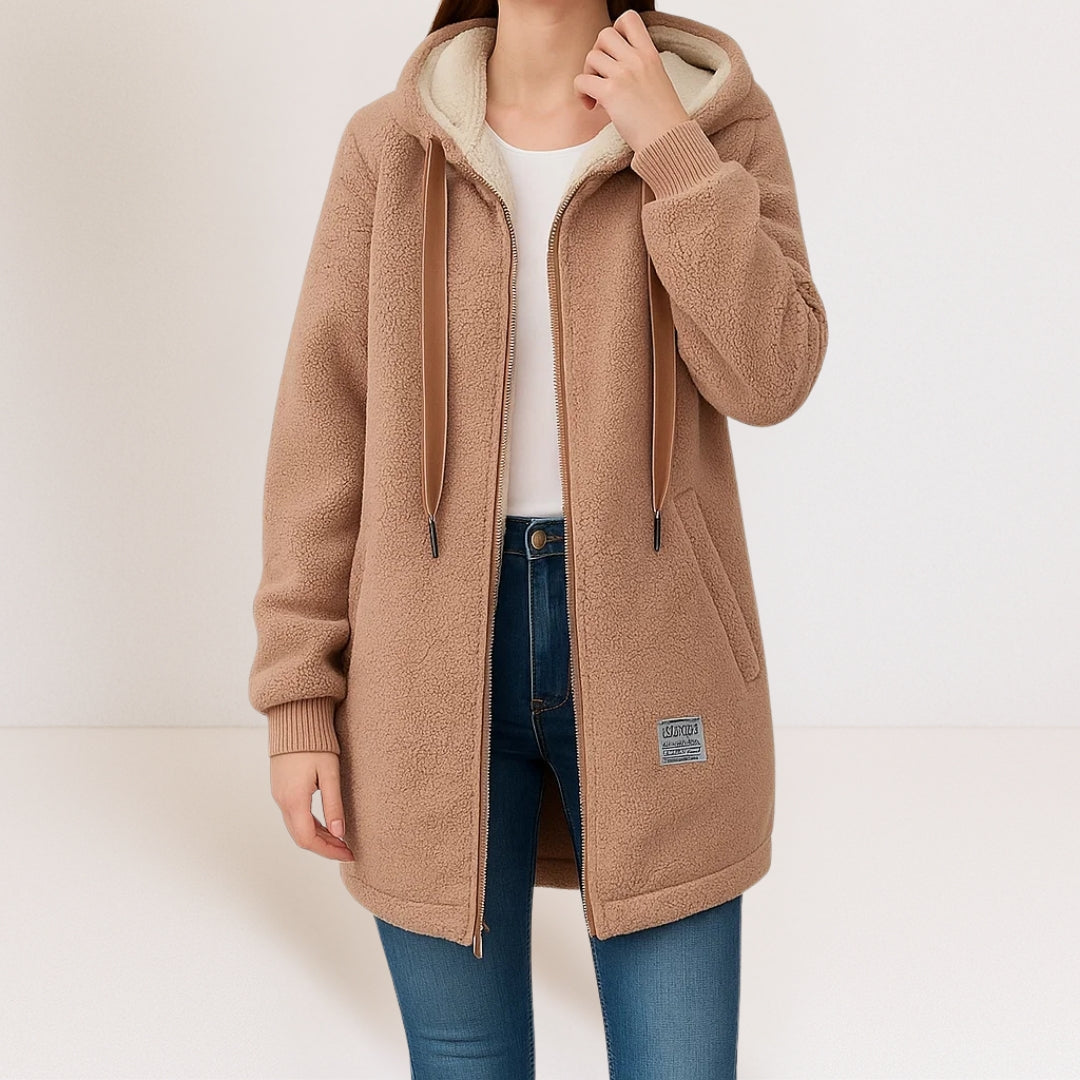 Phoebe Women’s Fleece Jacket - Nora & Rose Maine, view 4