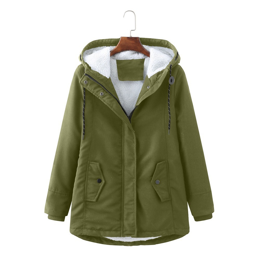 Everest Cozy Hooded Cold Weather Coat - Nora & Rose Maine