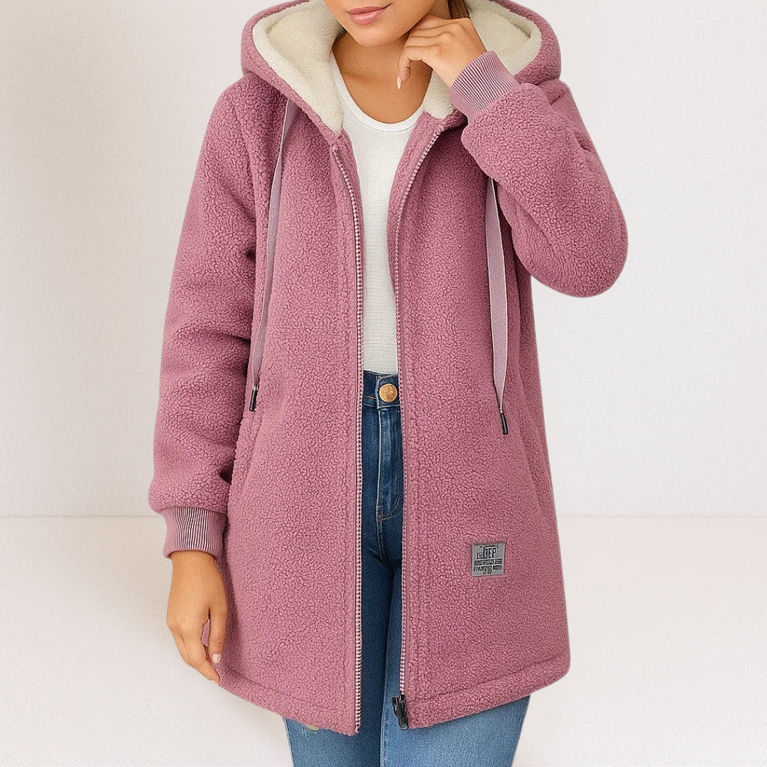 Phoebe Women’s Fleece Jacket - Nora & Rose Maine, view 3