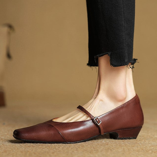 Aurette Soft-Touch Mary Jane Flats