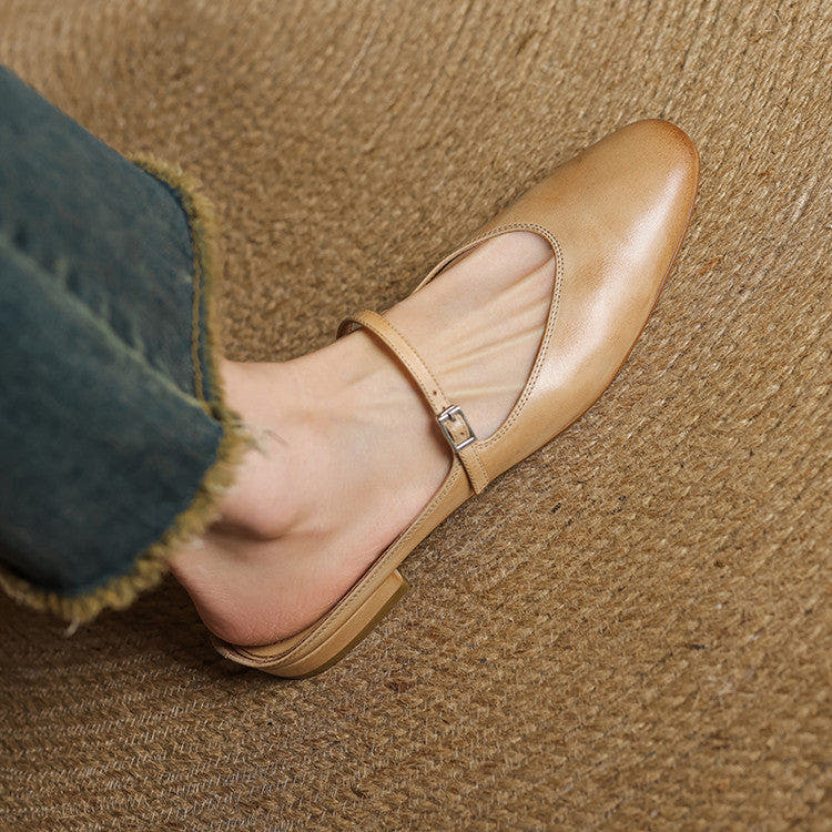 Sarah Mary-Jane Soft-Touch Flats