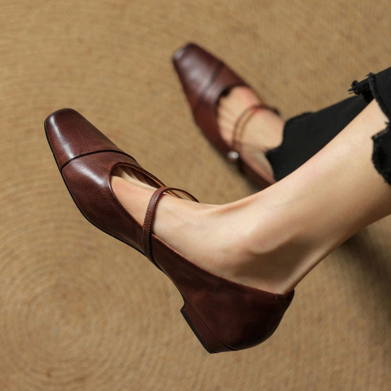 Aurette Soft-Touch Mary Jane Flats