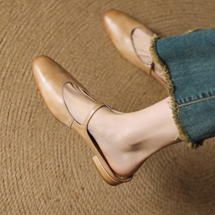 Sarah Mary-Jane Soft-Touch Flats