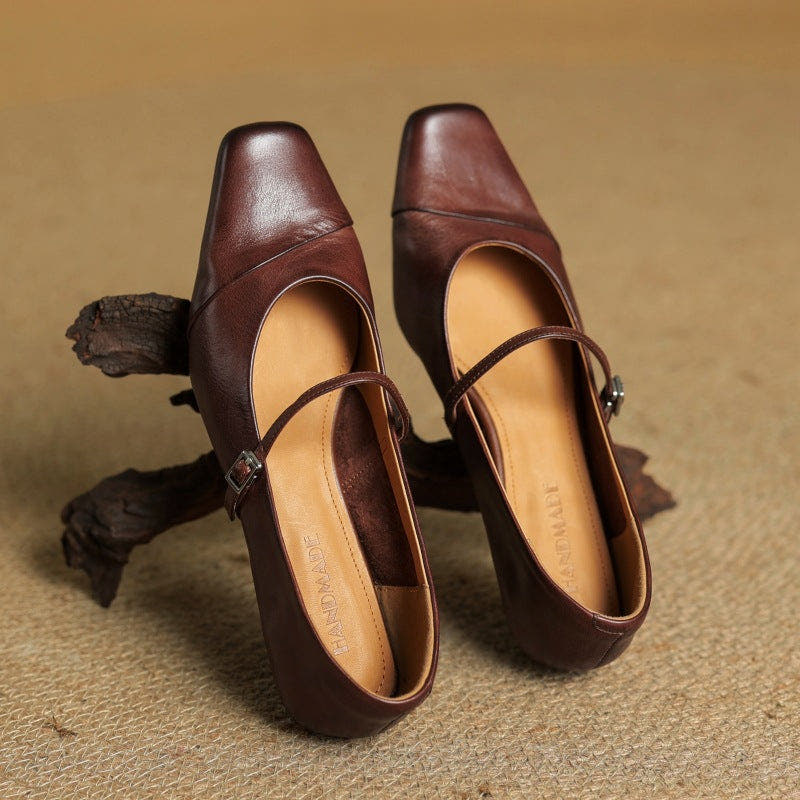 Aurette Soft-Touch Mary Jane Flats
