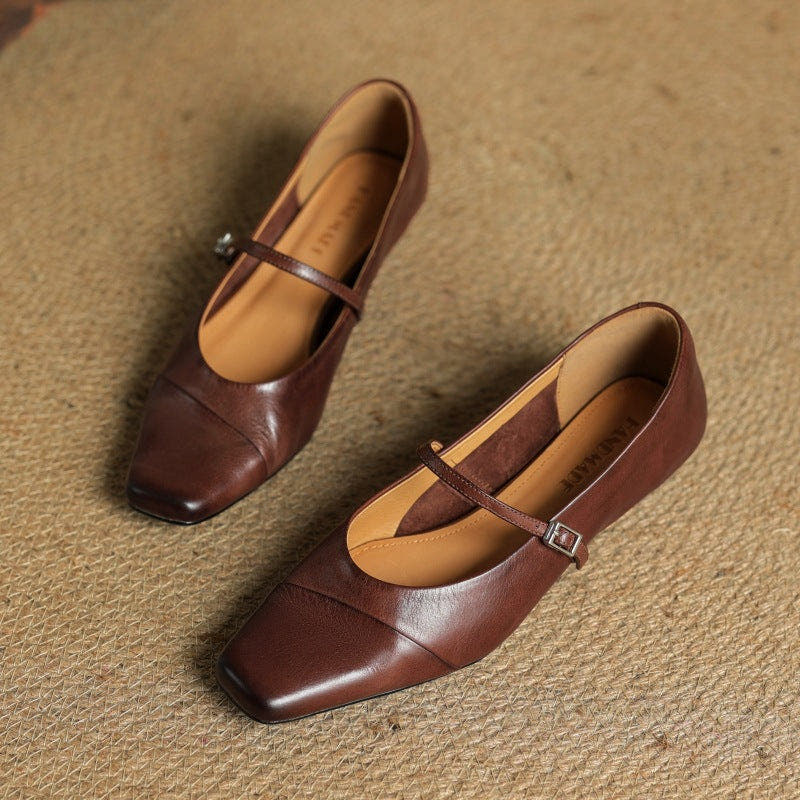 Aurette Soft-Touch Mary Jane Flats