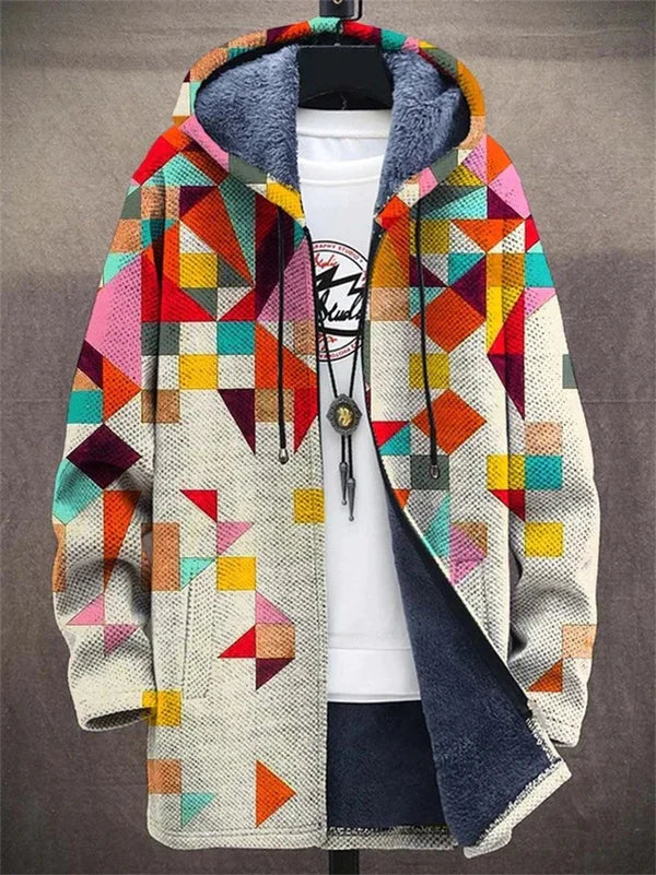 Aria Luxe Art-Inspired Cardigan - Nora & Rose Maine, view 3
